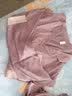 轩靓睡衣女士春秋款仿真丝绸夏季长袖冰丝家居服套装 61952雾紫 2XL 实拍图