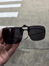 京东京造【近视夹片】偏光太阳镜夹片 墨镜男女开车骑行眼镜 加大方形框 实拍图