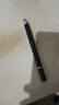 【京东快递】触屏笔电容笔ipad笔通用触控笔手机平板笔手写笔绘画剪辑办公苹果安卓vivo小米华为 硅胶双头优雅黑（活动款） 实拍图