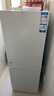 海尔（Haier）179升两门双开门小户型宿舍租房办公室家用电冰箱小型冷藏冷冻BCD-179LHC2E0WV家电国家补贴15% 实拍图