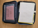 得力(deli)防水防尘证件收纳包 家用大容量多功能包文件包事务包公文包内置PP隔板 三层 深蓝色   实拍图