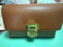 金利来女包新款复古印花单肩包时尚百搭斜挎包新年礼物 棕啡 实拍图