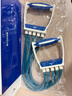 美津浓（MIZUNO）扩胸拉力器拉力绳练肩健身家用胸肌臂力训练绳弹力带蓝 实拍图