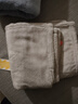 三利7A抗菌毛巾2条A类吸水加厚140g男女洗脸洗澡家用干发大面巾 蓝/灰 实拍图