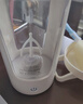 一物一造全自动搅拌杯电动摇摇水杯子旋转咖啡奶昔蛋白粉便携健身运动男女 白色450ML-充电款【奶瓶级材质】 实拍图