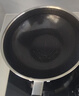 炊大皇炒锅有钛0氟不粘锅316L不锈钢不粘平底炒锅32cm 实拍图