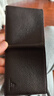 稻草人男士钱包短款商务头层牛皮横款两折票夹多卡位钱夹啡色生日礼物 实拍图