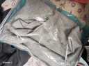 JEANSWEST LIFE真维斯加绒卫衣男秋冬季加厚保暖外套三角设计重磅灰色圆领上衣 实拍图