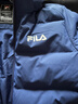 FILA 斐乐官方情侣羽绒服2025年冬时尚休闲连帽上衣男女同款保暖外套 实拍图