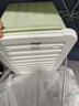 SPACEXPERT 衣物收纳箱特大号塑料整理箱车载储物箱36L绿色 1个装 带轮 实拍图