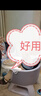 日康（rikang）宝宝餐椅 叫叫椅婴儿学坐椅多功能儿童吃饭餐桌 RK-X2009-5 灰色 实拍图