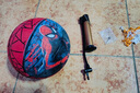 迪士尼（Disney）篮球儿童5号户外耐磨橡胶幼儿园玩具球男孩礼物VAA21222蜘蛛侠 实拍图