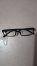 奥杰商务小框近视眼镜男有度数防蓝光可配度数近视镜小脸眼镜框全框 磨砂黑镜架 1.56防蓝光镜片（留言度数） 实拍图