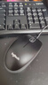 罗技（Logitech）MK120 键鼠套装 有线键鼠套装 办公键鼠套装 电脑键盘 USB即插即用 全尺寸 黑色 实拍图