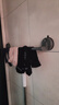馨沛吸盘毛巾架卫生间置物架浴室免打孔浴巾架拖鞋架单杆收纳壁挂架子 实拍图