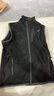 迪卡侬男士秋冬马甲MH120户外保暖摇粒绒拉链背心黑色S 1406393 实拍图
