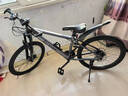永久自行车成人山地车自行车学生男女铝合金变速公路自行车油碟单车 【铝架/全套密封轴承】摩天灰 24速 24寸【推荐145-170cm】 实拍图