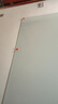 博绘【免费上门安装】定制磁性钢化玻璃白板墙贴办公会议黑板家用教学培训写字板挂式可擦留言板公告栏 普白（免费上门安装） 90*150cm 实拍图