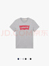 Levi's李维斯情侣美式宽松印花时尚简约舒适潮流纯棉圆领短袖T恤 灰色 002A0-0003 L 实拍图