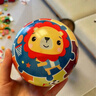 费雪（Fisher-Price）儿童玩具球 宝宝卡通小皮球拍拍球彩印球15cm拼图生日礼物礼品 实拍图