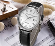 海鸥（SEAGULL）手表男士自动机械表 日历皮带男士手表 生日礼物男表 白盘罗马 实拍图
