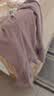 巴厘小猪婴儿衣服保暖加厚爬爬服新生儿睡衣春秋季打底哈衣宝宝连体衣羊毛 幽兰紫 73cm 晒单实拍图