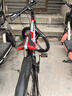 金武端自行车成人山地车公路赛车单车骑行变速超轻越野中学生初中青少年 尊享版-三刀轮-黑红色【铝架】 26寸21速 实拍图