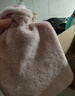 优暖热水袋注水暖水袋暖手宝暖宝宝暖肚子迷你大号加厚暖手袋暖脚神器 【粉色-2000ml】仿兔毛柔软舒适 实拍图