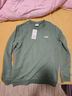 彪马（PUMA）宽松纯色运动卫衣套头衫男子新款oversize长袖上衣690249 浅绿灰-44 M (175/96A) 实拍图
