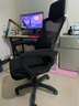 锦汐 电脑椅家用办公椅子靠背人体工学椅学习转椅老板座椅游戏电竞椅 【可后躺】黑框黑网 实拍图