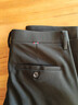罗蒙（ROMON）西装休闲裤商务通勤风加厚保暖秋冬季高弹免烫正装长裤子男 黑 33 实拍图