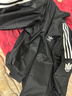 三叶草（Adidas）经典款 黑白 侧边三条纹 立领长袖 梭织 风衣 夹克 外套 男女 GN3535/JM2716 XS 实拍图