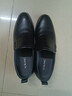 奥康（Aokang）奥康官方男鞋  商务休闲鞋简约套脚素面一脚蹬职场日常男士皮鞋 黑色 39 实拍图