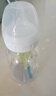 布朗博士玻璃奶瓶 0-3月新生婴儿防胀气防呛 宽口径奶瓶270ml 双兔 实拍图