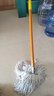 美家生活棉线拖把 木杆115cm白色共1拖头 墩布拖布尘推物业工厂保洁地拖 实拍图