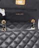 CHARLES&KEITH大容量粗花呢菱格马蹄扣链条单肩包包女包生日礼物CK2-70782173 Black黑色 M 实拍图