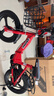 奥仕龙儿童自行车3-6-8岁男女孩折叠宝宝单车14寸一体轮小孩自行车 实拍图