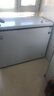 美的（Midea）300升以上冰柜家用小型冷冻柜大容量冰柜商用-40度海鲜专用柜深冷速冻柜单温卧式茶叶冷藏柜冷柜 301L 【一级能效+减霜80%】301KM(E) 实拍图
