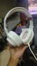漫步者（EDIFIER）HECATE G2无线版7.1游戏耳机头戴式 2.4G蓝牙有线三模电竞电脑笔记本csgo吃鸡fps手游耳麦超长续航 粉色【四模连接】+耳机支架 实拍图
