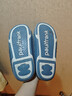大嘴猴（Paul Frank）棉拖鞋男情侣时尚简约厚底家居保暖冬季拖鞋PF6661蓝色280 实拍图