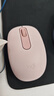 罗技（Logitech）M196 无线蓝牙鼠标 办公鼠标 笔记本商务办公家用 小巧便携 对称手型 玫瑰粉 实拍图