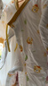 贝瑞加（Babyprints）宝宝连体衣夹棉保暖爬服婴儿加厚连身衣秋冬家居内衣护肚 黄熊80 实拍图