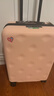 不莱玫行李箱女登机箱拉杆箱男旅行箱大容量学生密码皮箱20英寸 粉色 实拍图