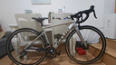 坎普（CAMP）RADON 公路车铝合金顺泰18变速单车圈刹运动赛车碳纤维前叉自行车 闪银色 18速 460码 实拍图
