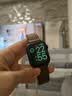 iboann适用苹果手表S8表带s10真皮Apple iwatch S11磁吸折叠扣ultra2高级感S9布艺潮流个性SE3代 强力磁吸·折叠金属扣·疯马纹防汗底皮-深咖 44/45/46/49表盘4 实拍图