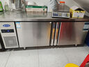 银都餐饮设备 【已售5W+丨热评1W+】操作台冰柜商用冰箱冷藏柜平冷工作台卧式冷柜商用双温冷冻柜不锈钢保鲜柜 全铜管冷藏-二级能效 1.8米*0.7米*0.8米 实拍图