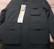 京东京造【进口极寒95鹅绒服】羽绒服男外套女冬季新款中长款 曜石黑 L 实拍图