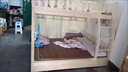 爱派森新款实木上下床双层床两层高低床双人床上下铺木床床组合床 爬款(裸床) 上铺宽80下铺宽100 实拍图