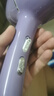 发廊大风吹风机家用大功率速干蓝光负离子电吹风机冷热风护发静音 【护发强风】优雅紫 送3 实拍图