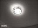 四季沐歌（MICOE）照明客厅卧室吸顶灯具套餐led后现代北欧白色奶油风大气简约中山 54瓦三色φ40CM-流星 实拍图